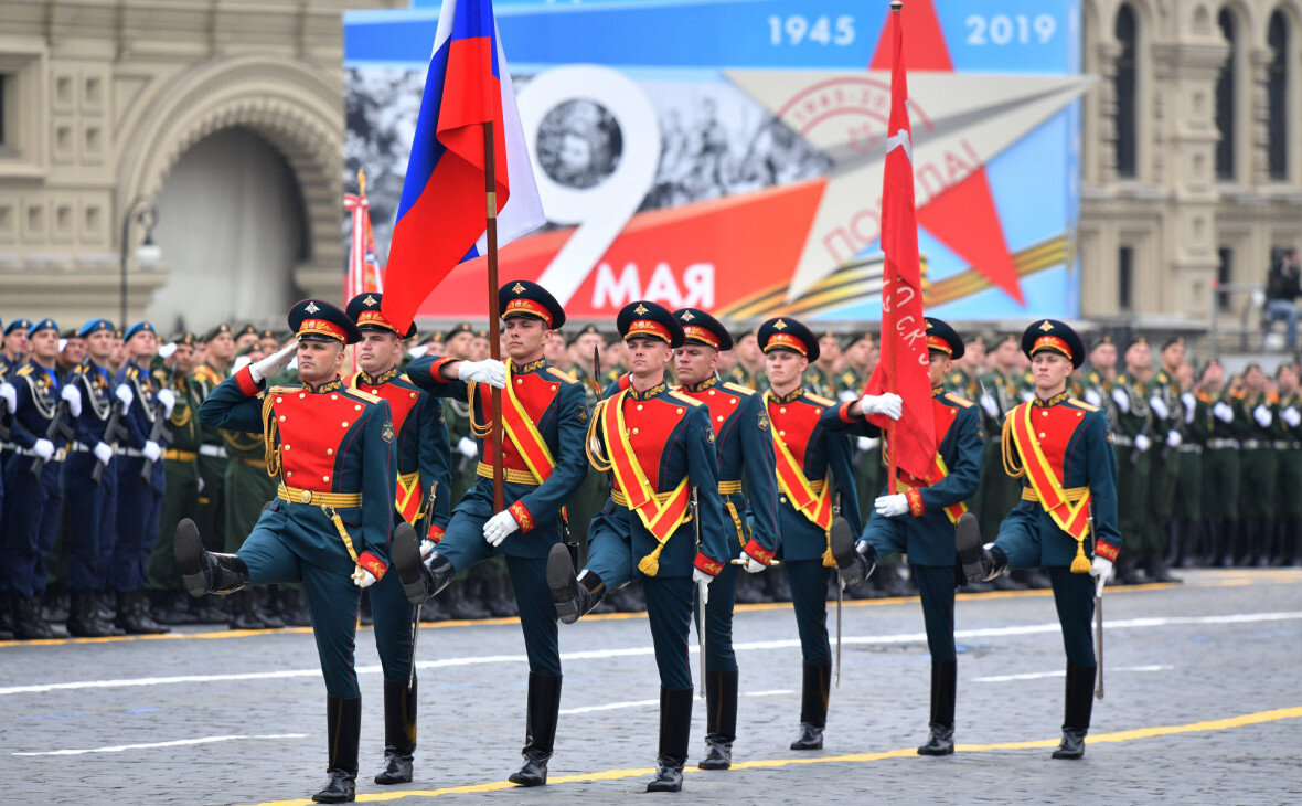 Парад победы на Красной Площади - 2019 года.