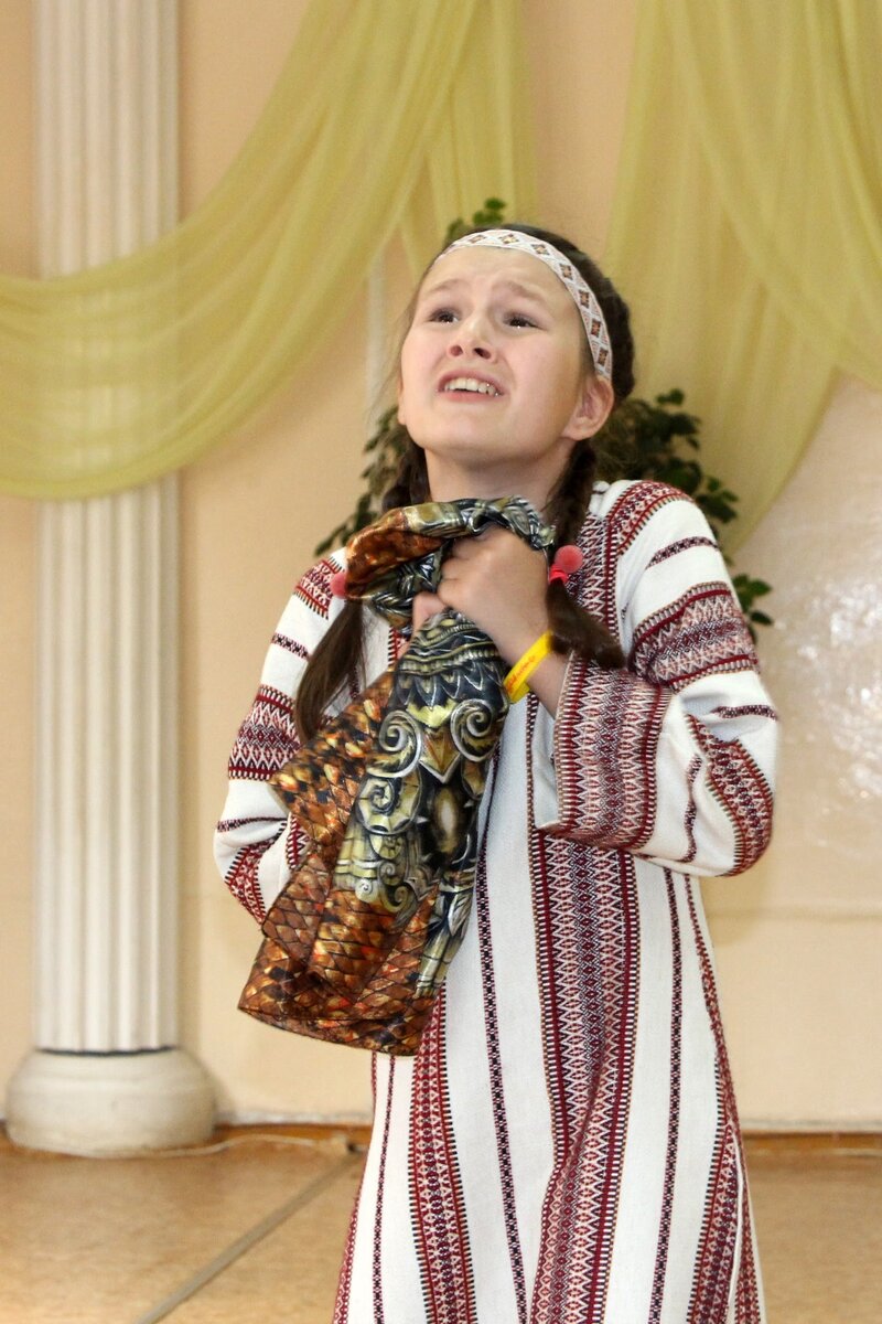 Фото из личного архива. Дочь Валерия играет спектакль