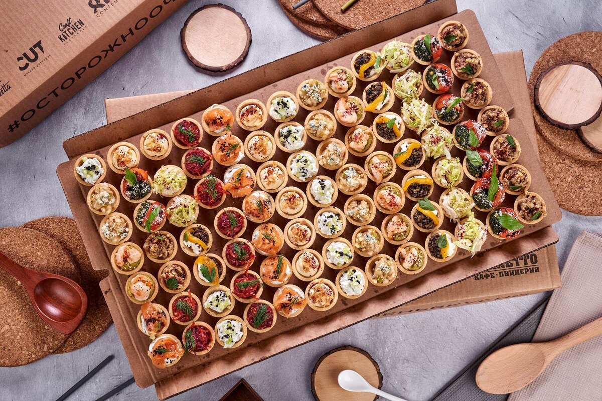 Платтер с тарталетками от Craft Kitchen за 5 050 ₽
