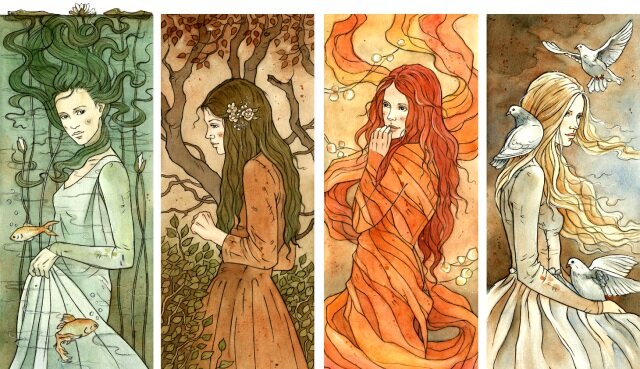 4 женских состояния по стихиям