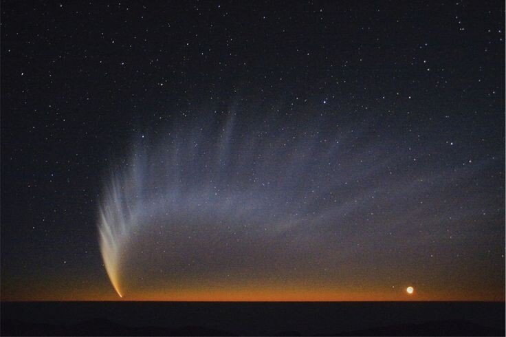 Всем привет! Сегодня расскажу о четырёх кометах, которые смогут полностью или частично украсить небосвод над Россией в 2020 году.