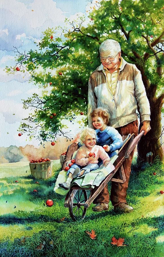 Картинки дедушка и внучки. Бабушка и дедушка. Бабушка дедушка и внуки. Дедушка и внук. Дедушка с внуками