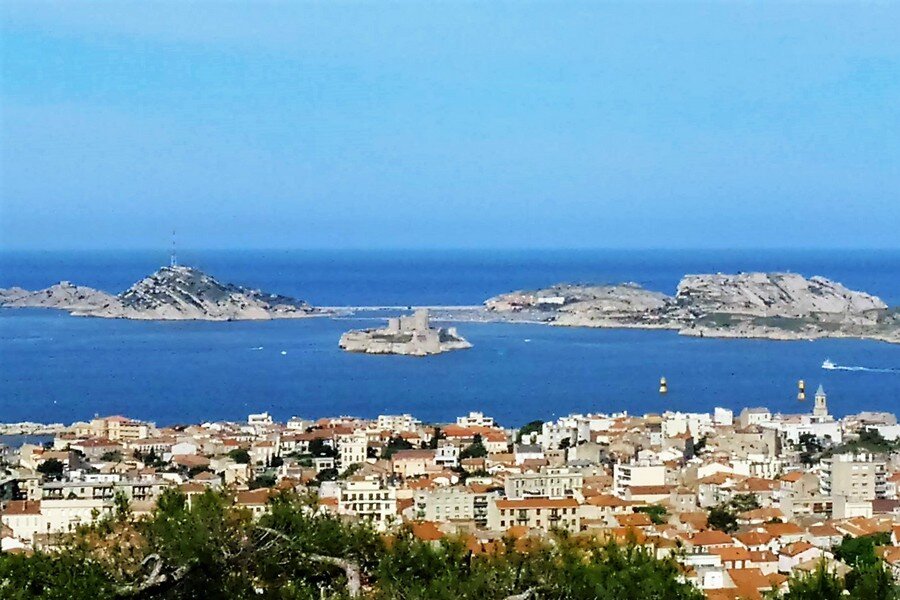 Паонорама с видом на Замок Иф 