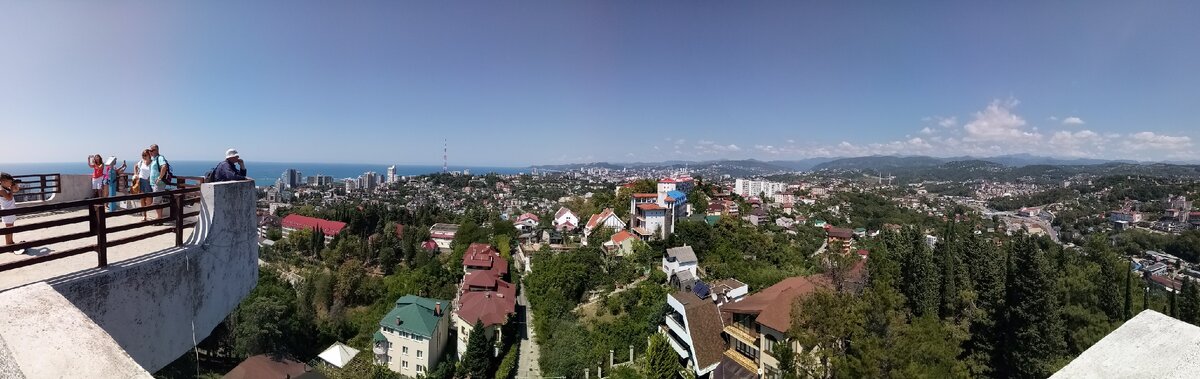 панорама со смотровой площадки