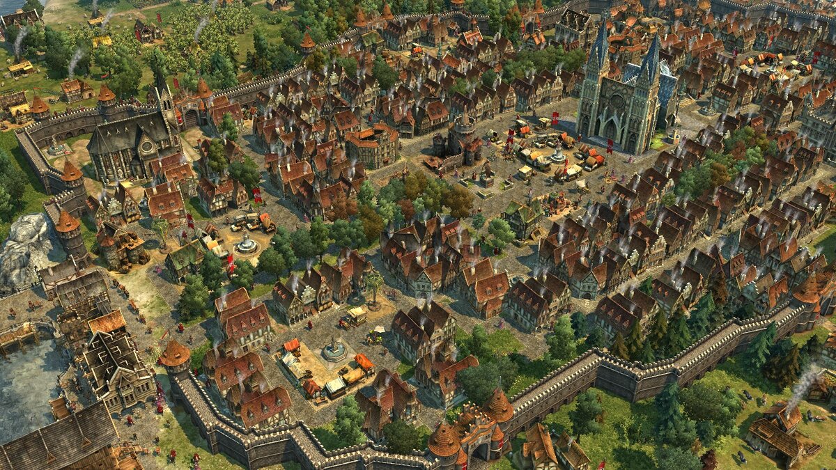Anno 1404 — великолепная экономическая стратегия. По моему скромному мнению, лучшая часть из всей серии.
