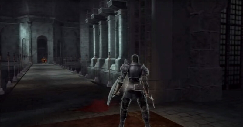 Принц Аллант в виде красного фантома - последняя преграда на пути к своему отцу в игре Dark Souls 3