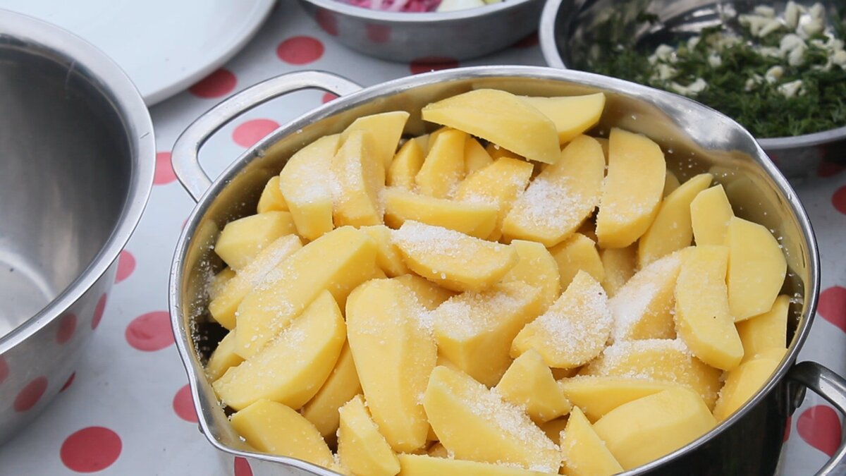Рецепт жареной картошки с молоком