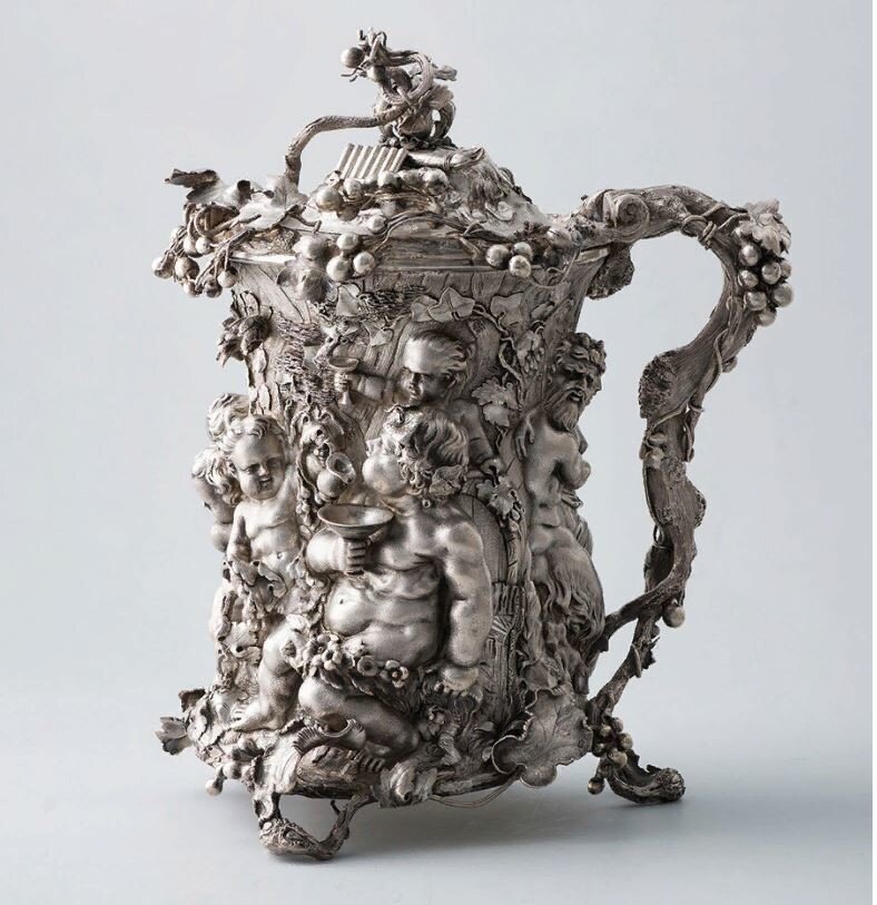 Фото travelask.ru. Кружка работы Ф.А.Верховцева. 1854 год. Хранится в Государственном Историческом музее.