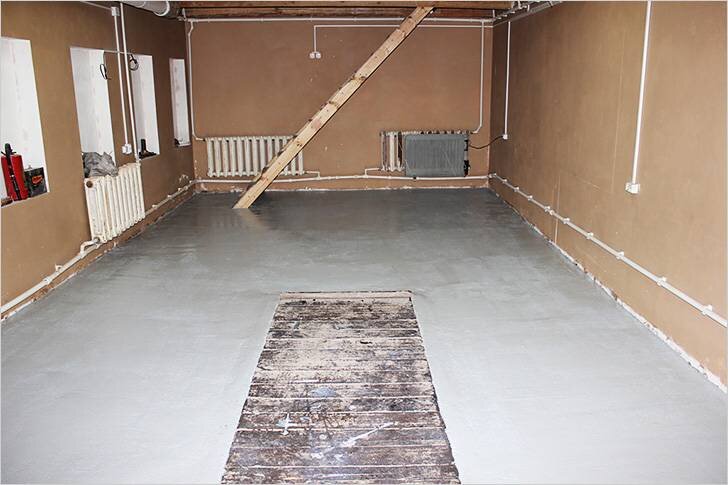 Как сделать бетонный пол в гараже - все о заливке стяжки | Полное руководство