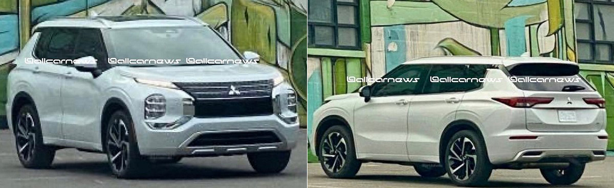 Новый Mitsubishi Outlander. Шпионское фото