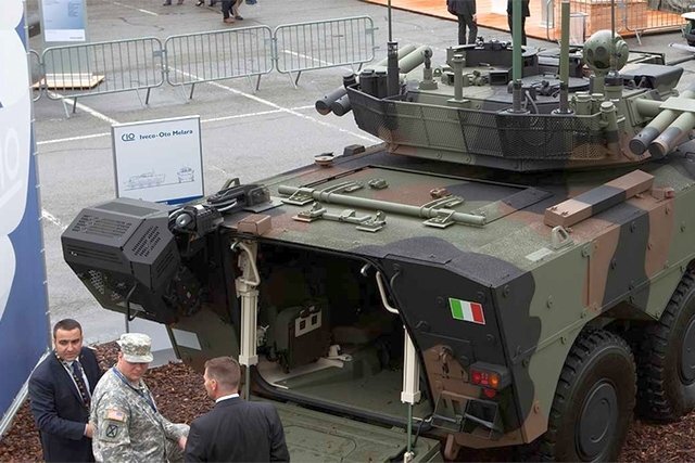 Бронетранспортер Centauro II производства компании Iveco