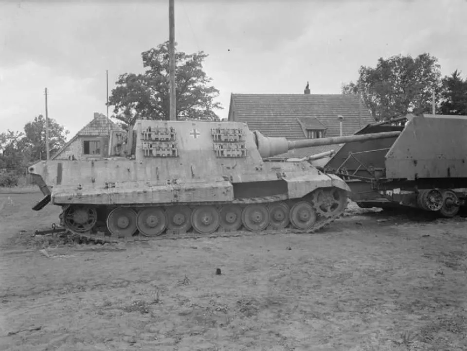 Бронетанковая техника Германии во Второй мировой войне. Истребитель танков «Jagdtiger»
