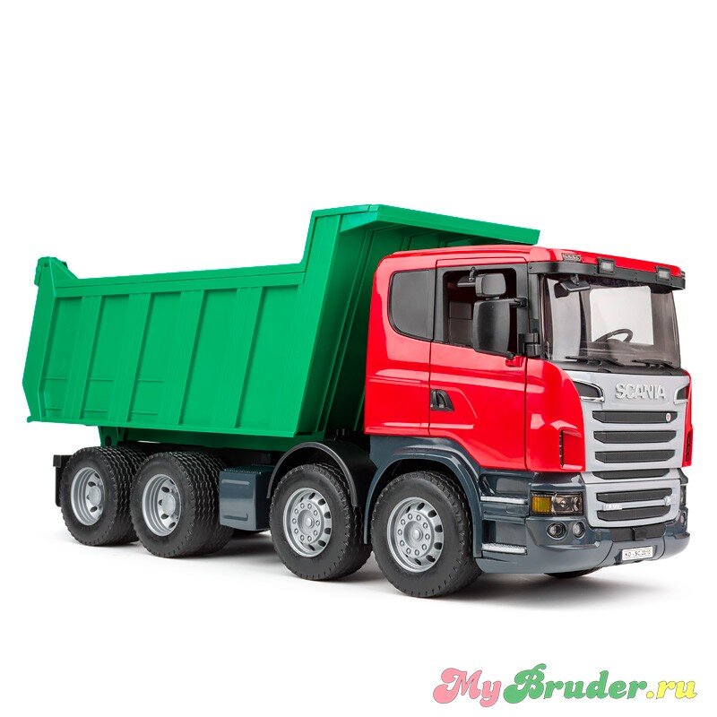 игрушка BRUDER, самосвал SCANIA 03-550 