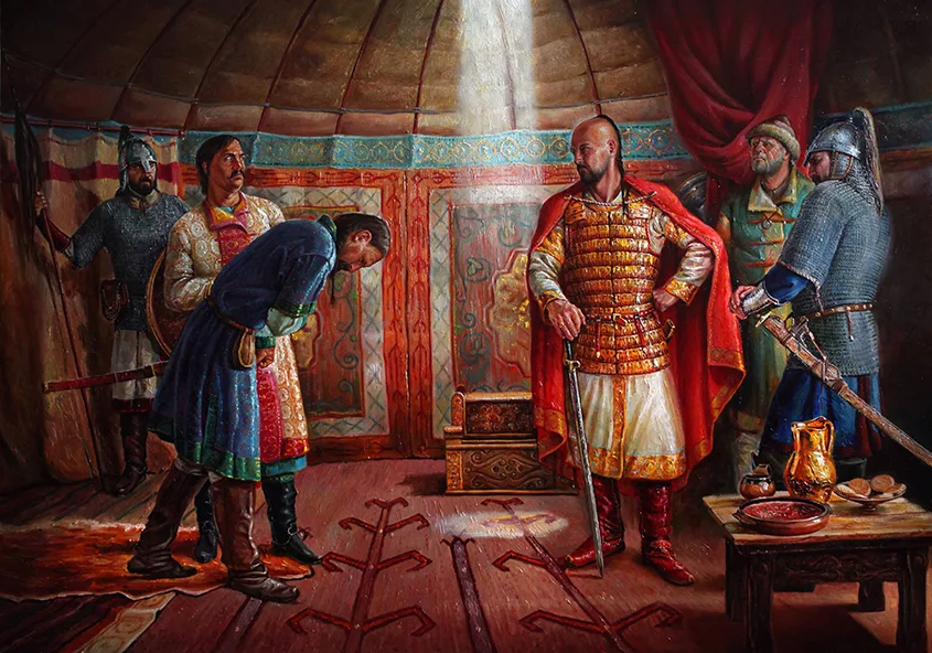 автор картины - болгарский художник Miroslav Yotov.