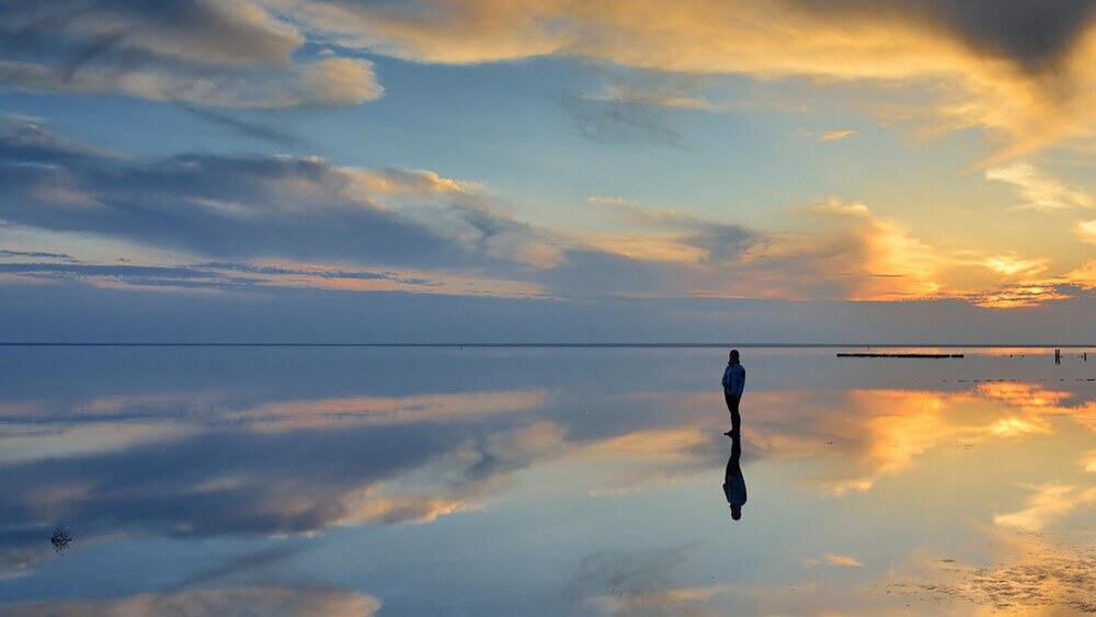 Соленое озеро Эльтон. Крупнейшее минеральное озеро Европы