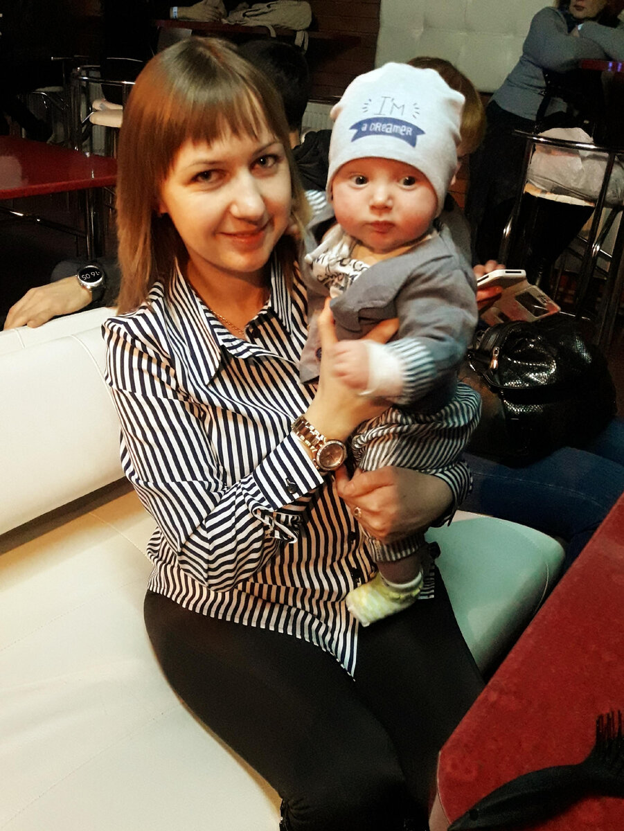 На фото малышу 3 месяца