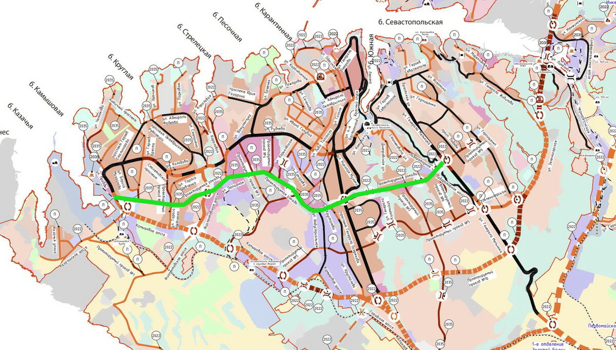 Генеральный план севастополя 2022