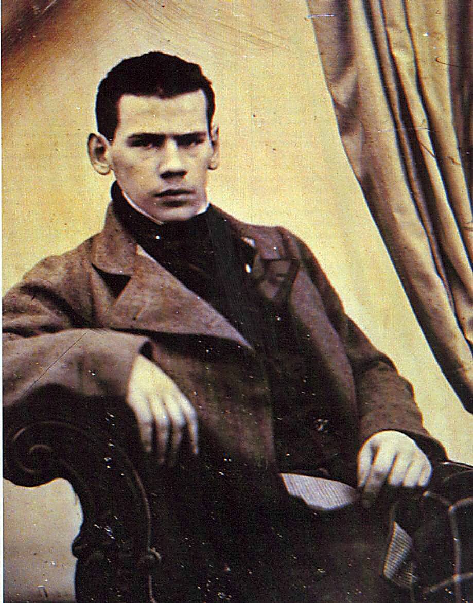 Толстой в молодости