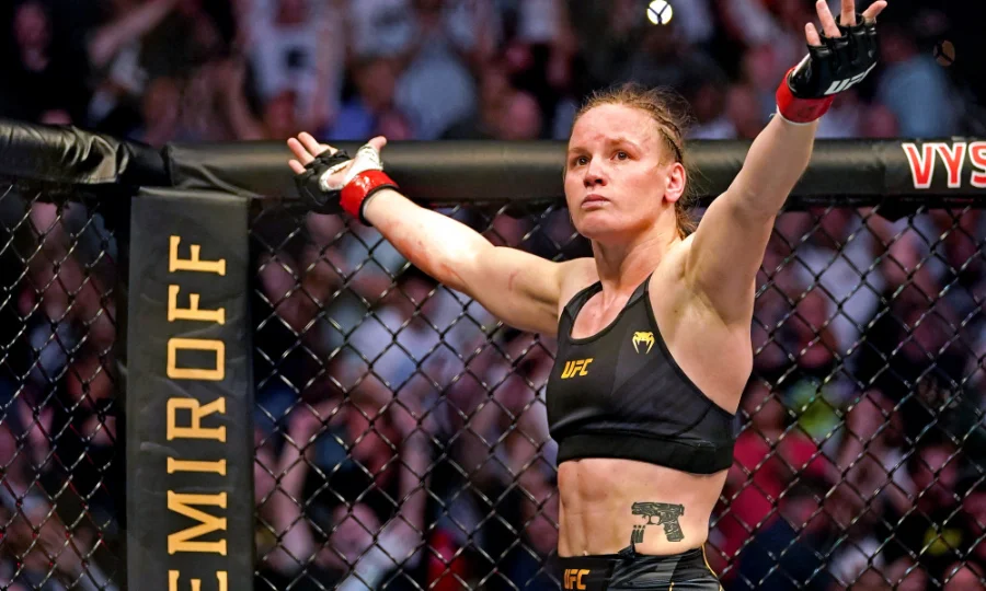 Валентина Шевченко появилась на торжественном открытии тренажерного зала UFC в Бишкеке, Кыргызстан
