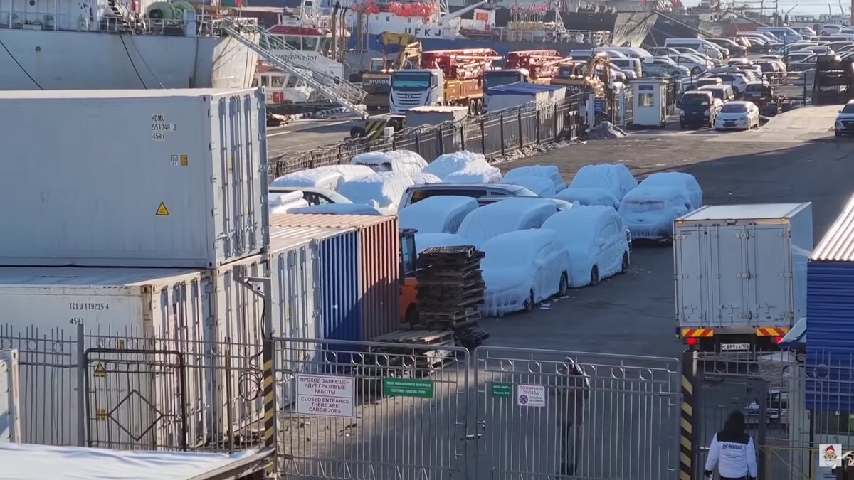 Выгруженные "подснежники"