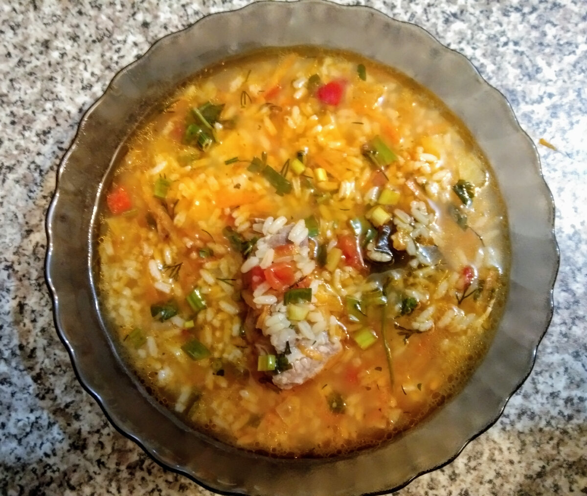 Мой рисовый супчик