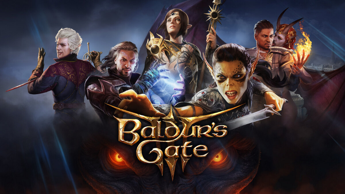 Официальный арт видеоигры "Baldurs Gate III". Картинка взята с сайта playground.ru