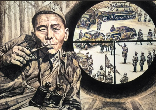 Во время начала войны герою был уже 41 год