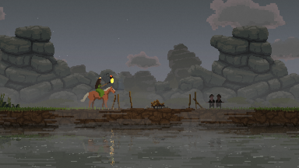 Самое начало игры.