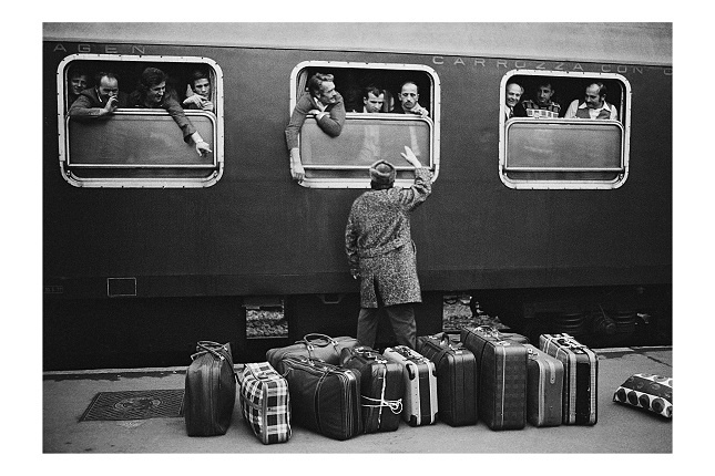 Младен Тудор. Возвращение трудовых мигрантов, 1978. Из собрания Музея искусств и ремесел, Загреб, Хорватия