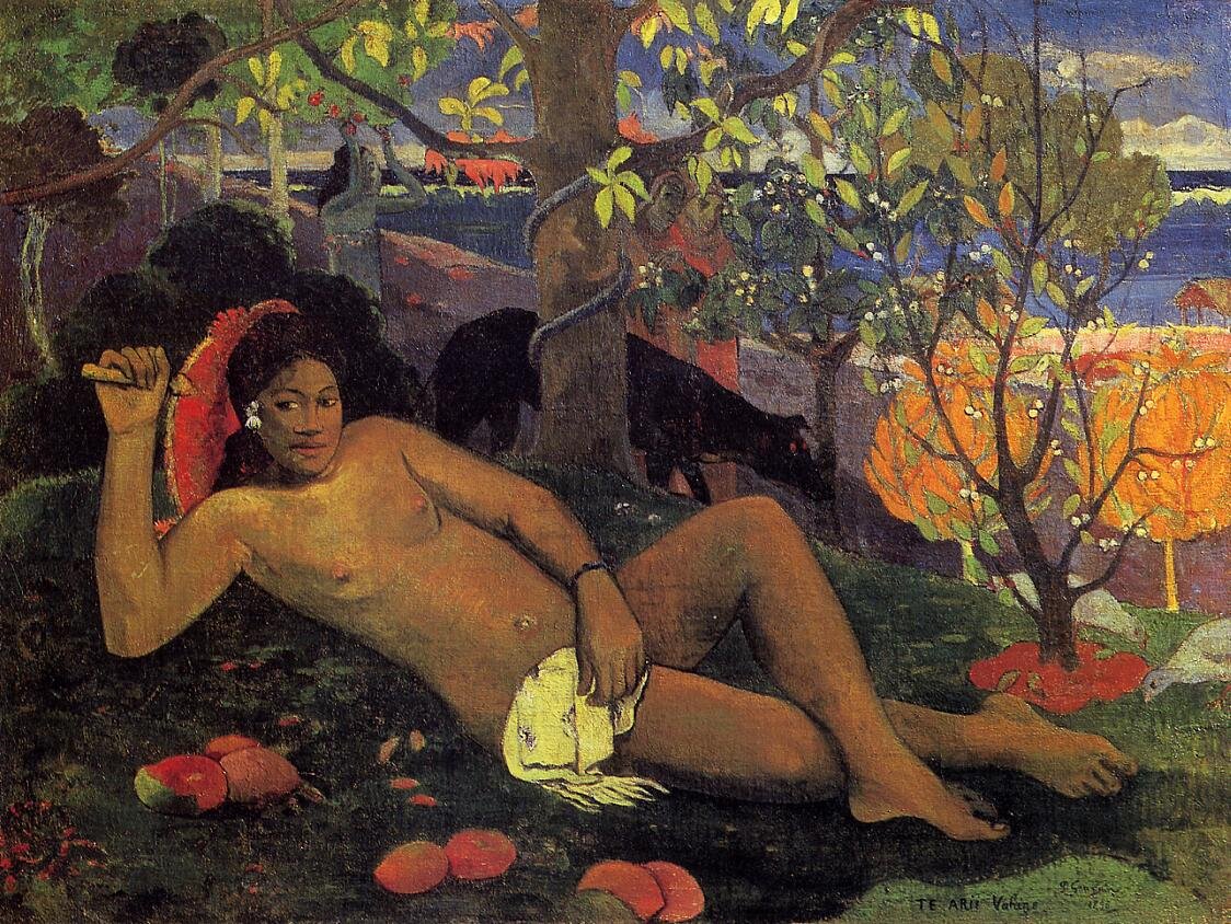 Поль Гоген «Жена короля» 1896