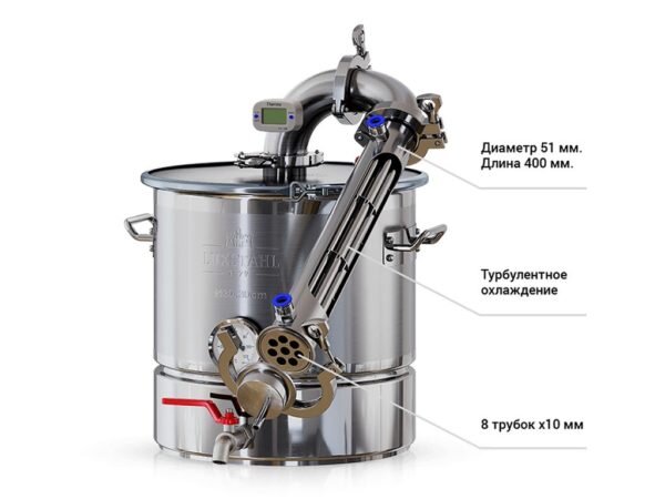 Как получить спирт 96,6° на самогонном аппарате Люкссталь 6
