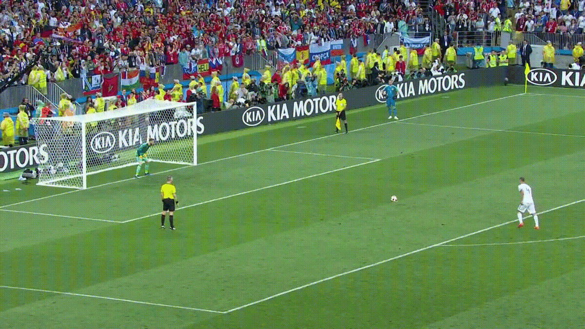 Серия пенальти. 2:2. Сергей Игнашевич.