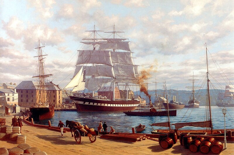 источник https://fishki.net/1231763-korabli-fregaty-parusniki.html