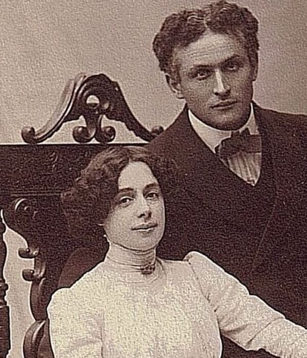 Гудини с женой. Источник: Яндекс. Картинки.
