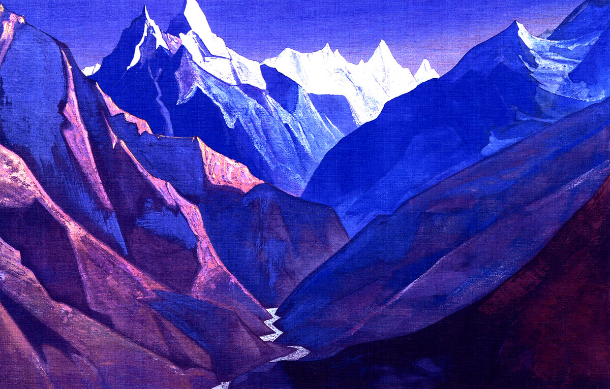 Мистические Гималаи — место духовной силы — на картинах Рериха