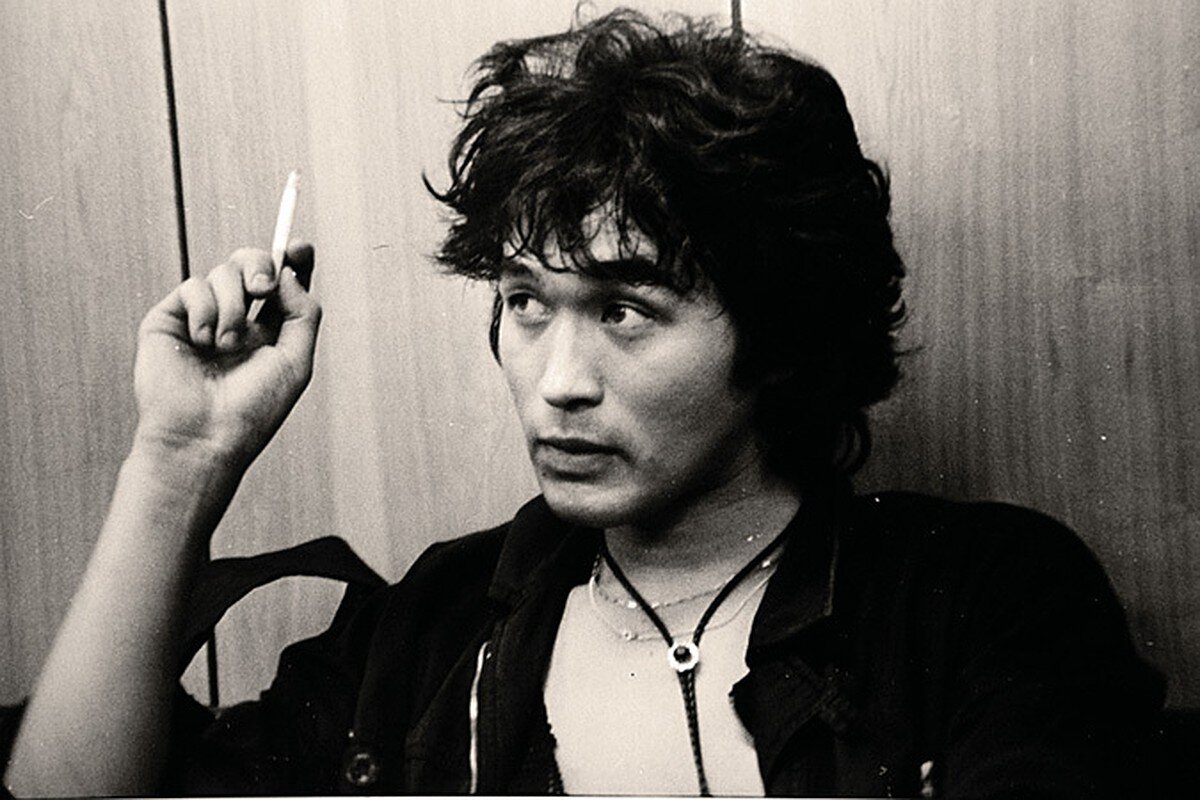 Виктор Цой. Москва. Лужники. 1990 год. фото - Сергей Берменьев.