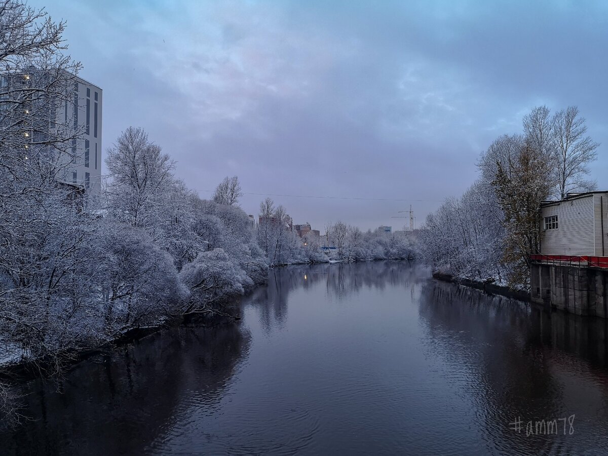 Вид с моста Энергетиков