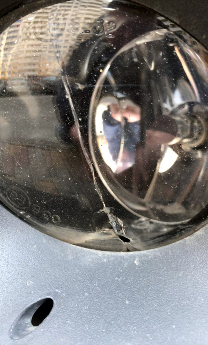 Фото от пострадавшего автовладельца.