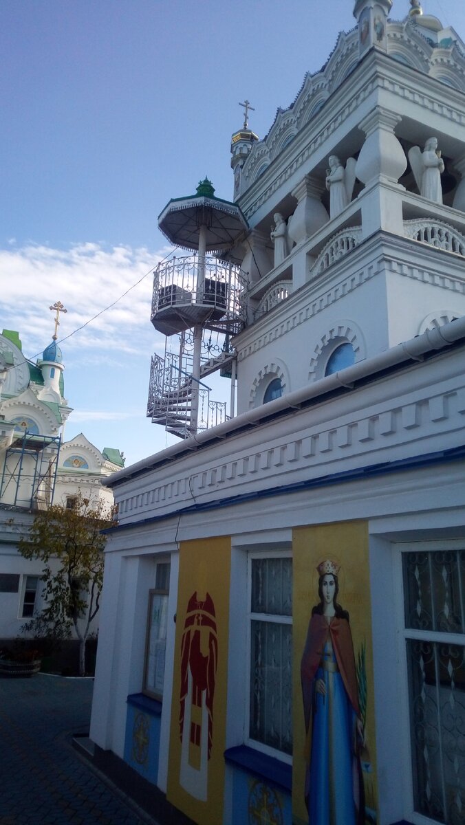 Ажурная винтовая лесенка. Фото автора