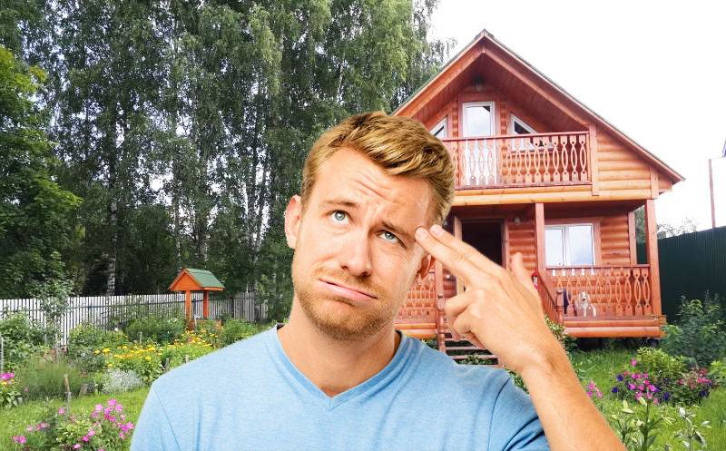 Надежда на успешную покупку дачи не оправдалась. Источник фото - Яндекс