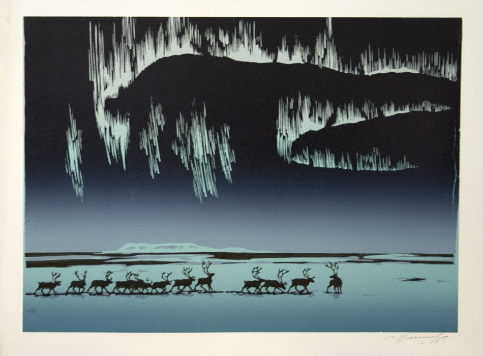 Линогравюра Владимира Мешкова. Фото: kornilyev.ru