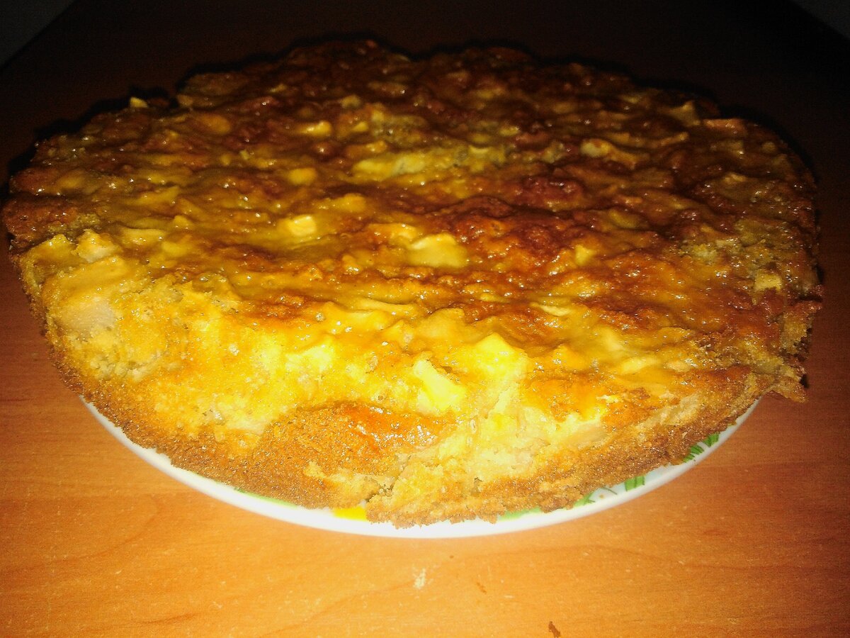 Готовая шарлотка 😍