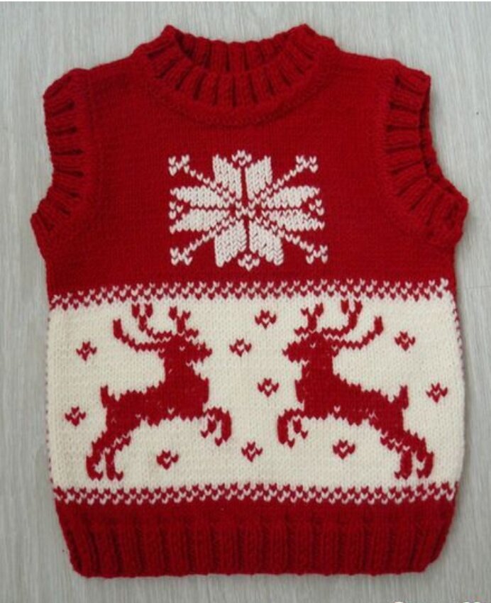 Тёплый жилет согреет и украсит!