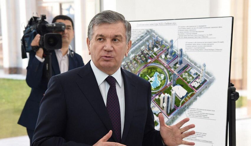 Президент Узбекистана Шавкат Мирзиёев. Фото: kun.uz    