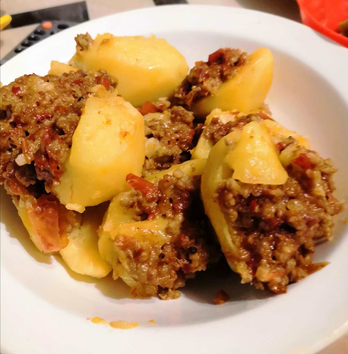 Бюджетные картофельные лодочки 