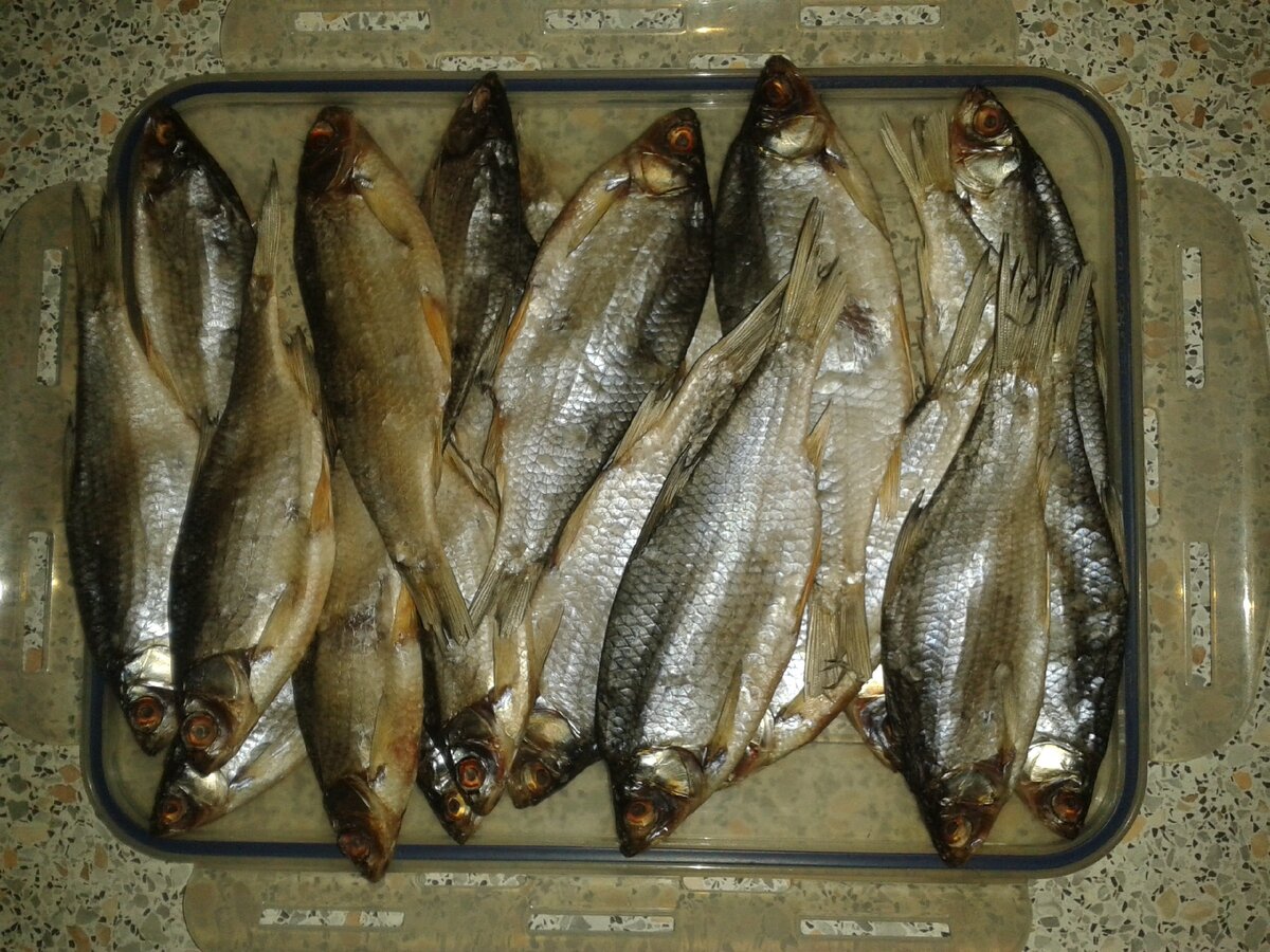 "Вяленуха" собственного приготовления... Фото автора