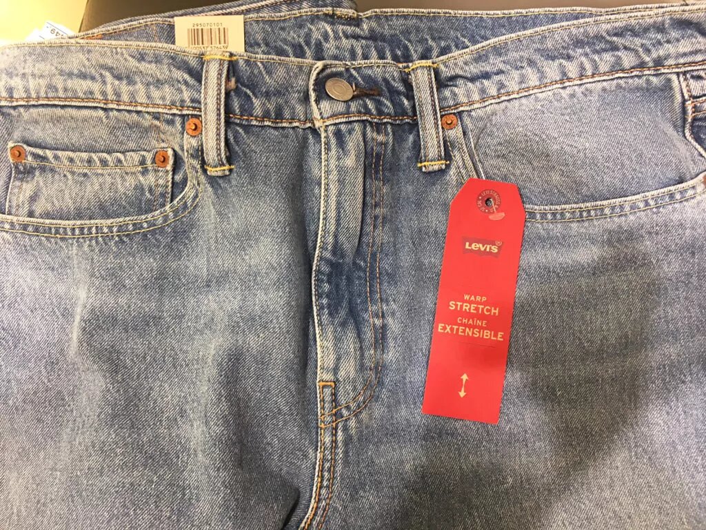 Levi's 502 store warp stretch