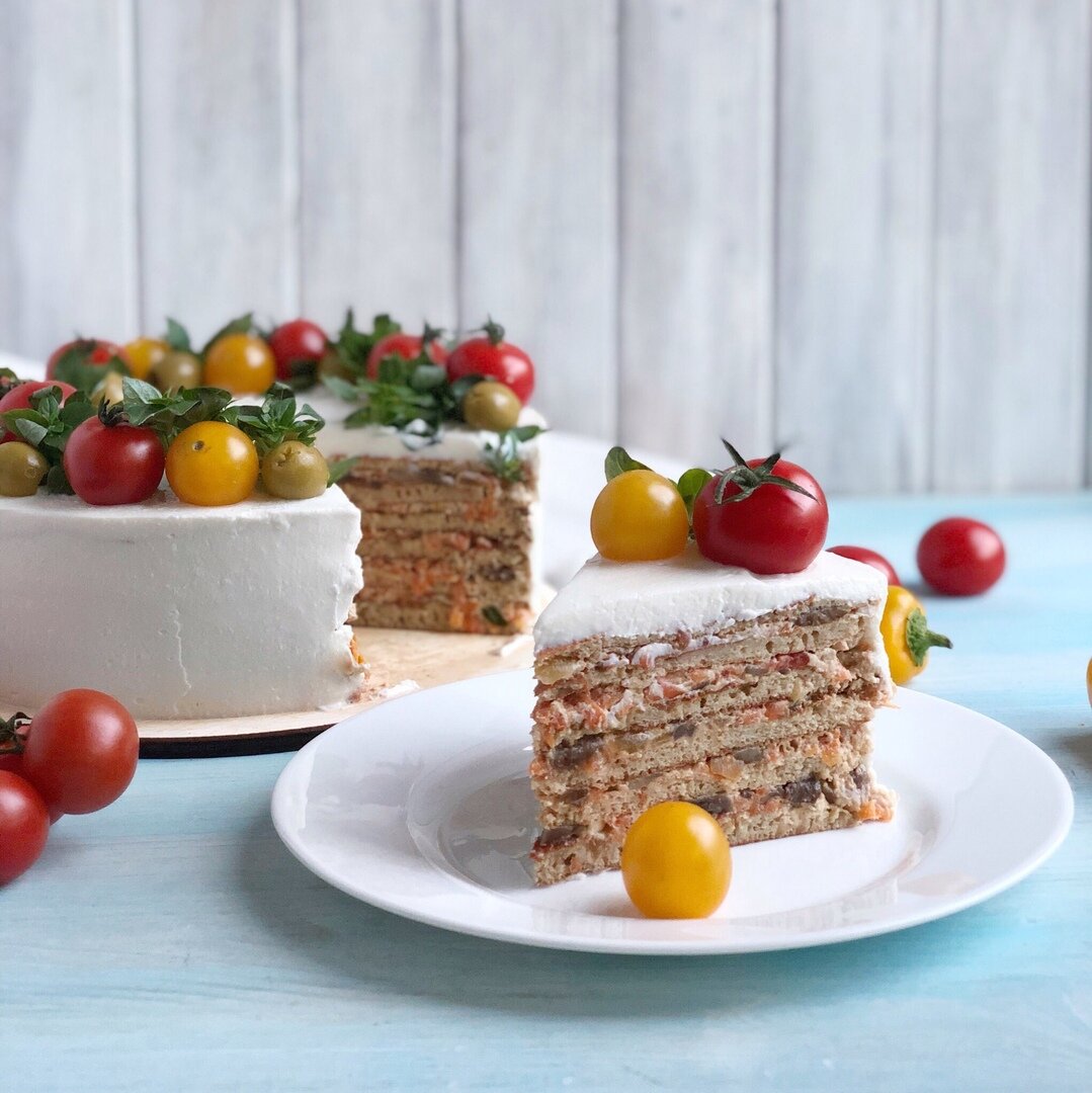 "Мужской торт" из курса "Романтическая коллекция". КБЖУ на 100 гр.: 123/10/5/10