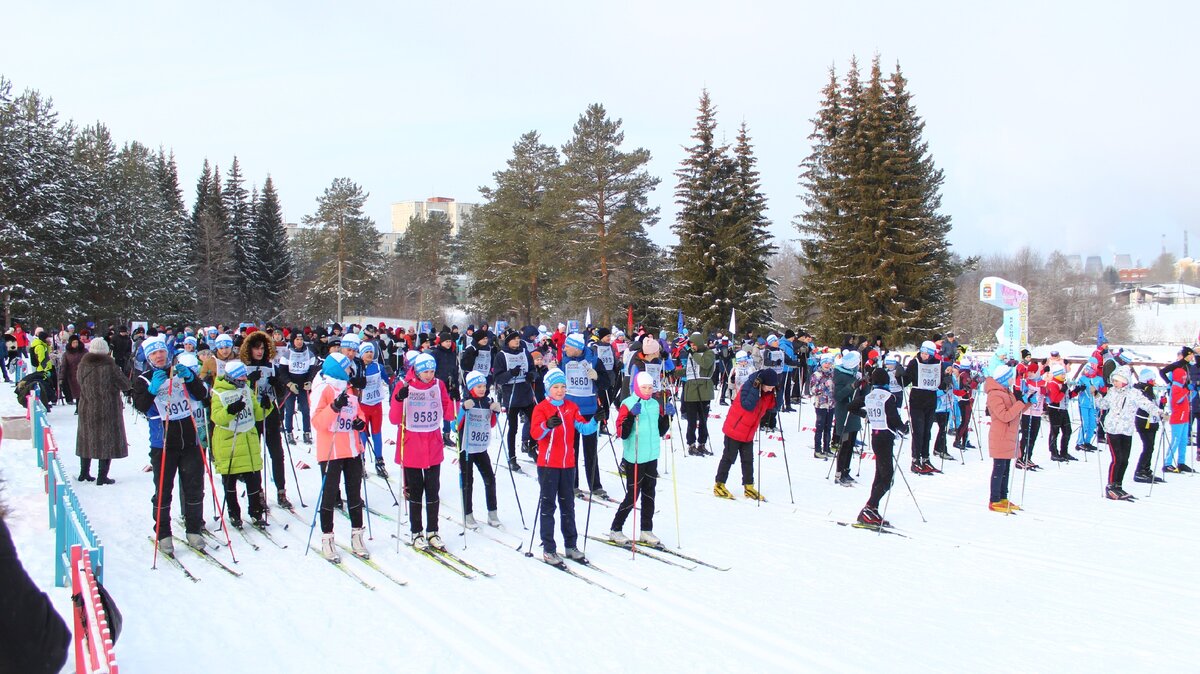 Фото с общего старта.