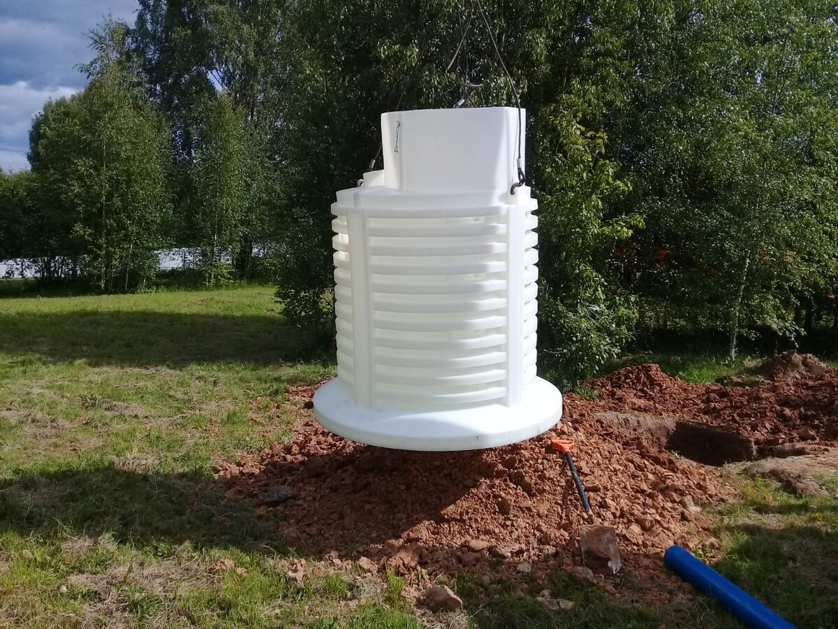 Пластиковый кессон Дочиста. монтаж ЯрАкваМонтаж